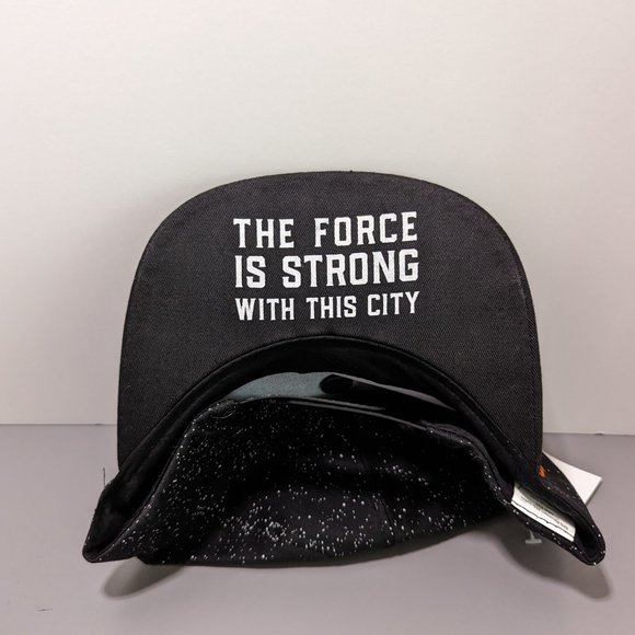 Star Wars MLB San Francisco Giants Smartwater Snapback Cap Hat Millennium Falcon - Picture 5 of 5